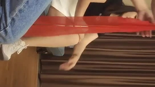 9总全国探花性感黑衣长裙妹子，舌吻摸逼调情一番洗完澡穿着衣服口交，后入大力猛操呻吟